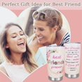 thumbnail image 5 of 20oz Best Friend Gift Tumbler With Straw and Lid, Besties Friendship Gift, Christmas,Birthday Gifts For Best Friend Coffee Mug, 5 of 6