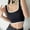 Black, variant on Nrmvnmi Crop Tops for Women Halter Tops Going Out Tops Round Neck Cropped Tank Tops for Women Sleeveless Backless Trendy Tops For Mothers day gifts
