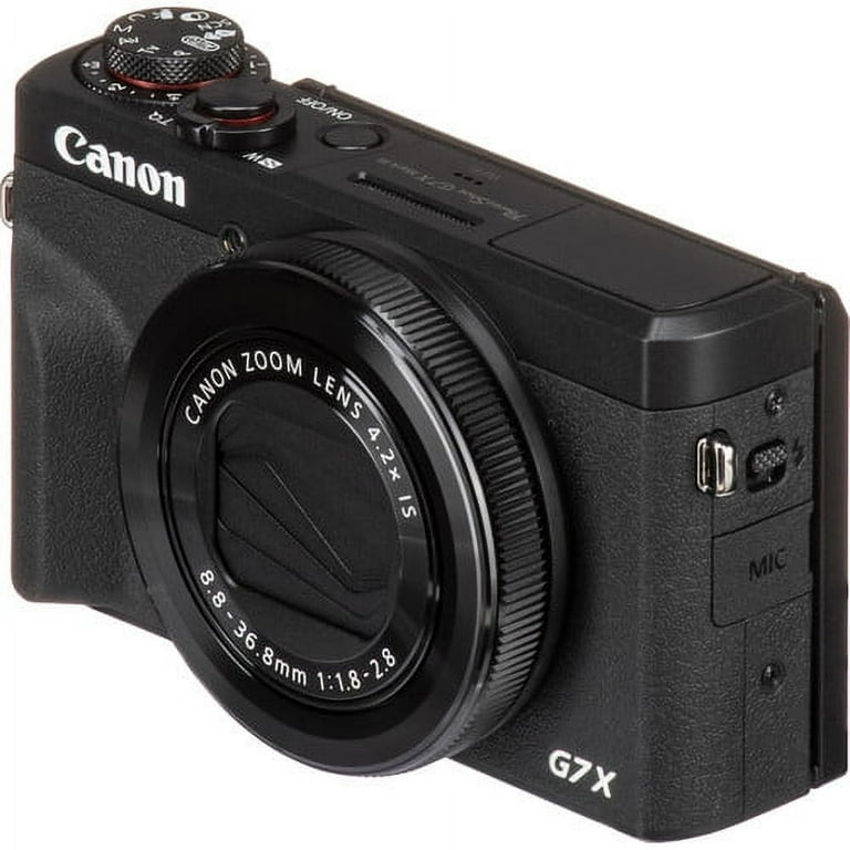 Canon PowerShot G7 X Mark III Digital Camera (Black) Bundle