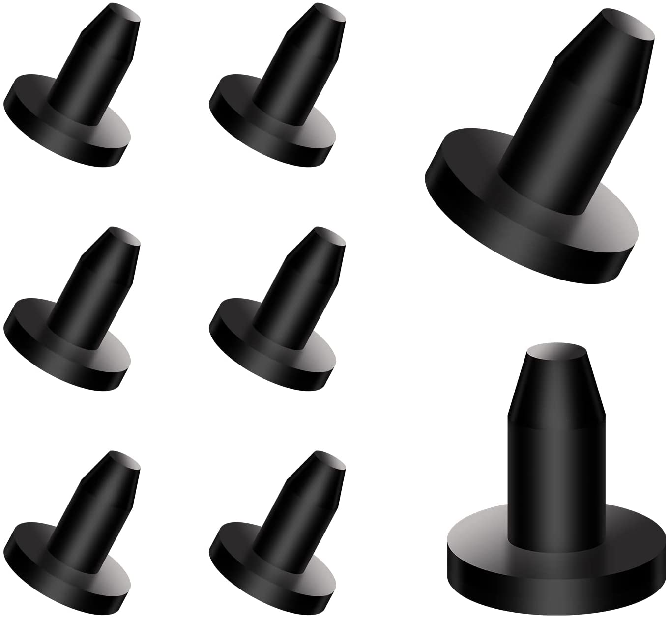 8pcs Kayak Drain Plug, Canoe Drain Stoppers Kit, Universal Kayak Drain