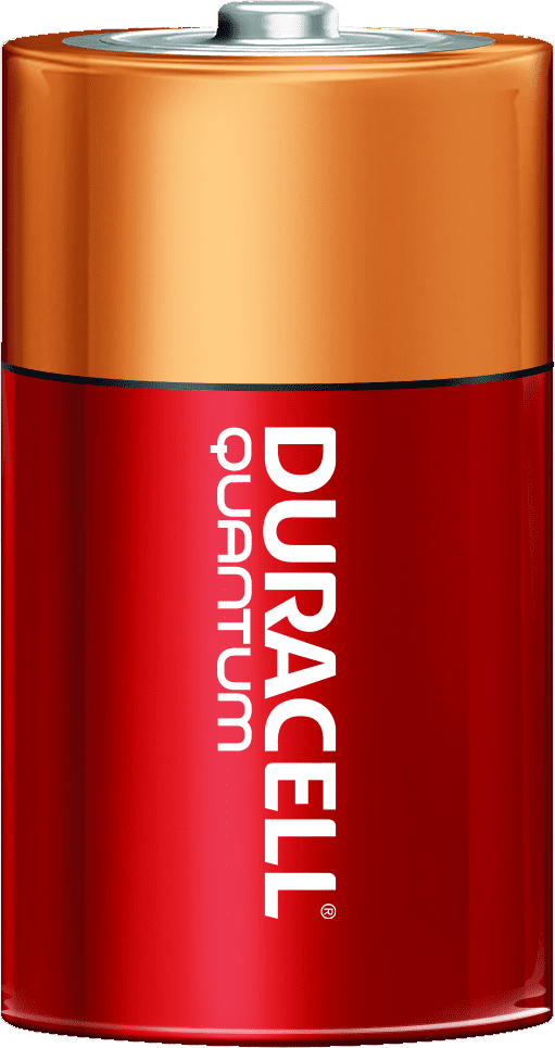 Duracell QU1300B5TBCD Quantum Alkaline D Batteries Pack of 5 