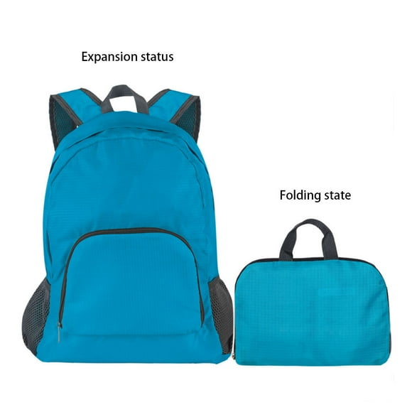 Portable Outdoor Travel Backpack Anti Theft Waterproof Pack Hiking Daypack Folding School Bag