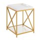 thumbnail image 1 of Mesa auxiliar Convenience Concepts St. Andrews U12-234 Metal vidrio MDF, 1 of 2
