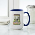 thumbnail image 4 of CafePress - Easter Egg Cookies Saluki Large Mug - 15 oz Ceramic Large White Novelty Mug, 4 of 4