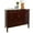 Brown, variant on Console Side Entryway Table, Rectangular Console Table with Solid Wood Legs for Living Room Office Bedroom Hallway, Modern Console Sofa Entryway Table with Strong Sturdy Construction - 42'', H067