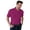 Berry, variant on BlueGeneration Mens Value Soft Touch Pique Polo - Light Blue Medium Solid