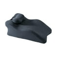 thumbnail image 3 of Almohada para piernas, cojín de apoyo para piernas, cuña ergonómica para reposapiernas, almohada multifuncional para dormir, almohada para pies, Negro, 3 of 9