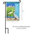 thumbnail image 3 of It's A Shore Thing Sea Blue 19 x 7 Large Polyester Outdoor Hanging Garden Flag, 3 of 6