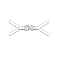 thumbnail image 5 of Multi-Use Baby Toddler Safety Latch for Fridges and Cabinets, Clear, 1 Count, 5 of 5
