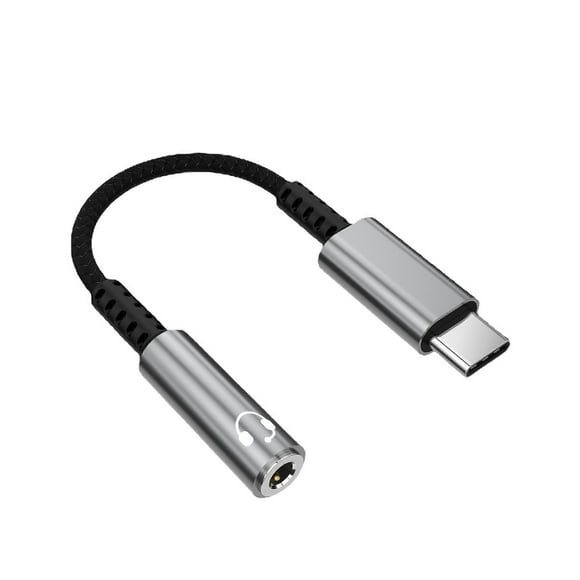 USB C Jack 3.5mm Adapter - Audio Converter for Samsung Galaxy S20, Note 20, iPad Pro, and More