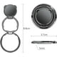 thumbnail image 2 of RV 2 Piezas (Negro + Oro Rosa) Soporte para Teléfono con Anillo, Soporte para Anillo para Teléfono Celular con Rotación de 360°, Soporte para Teléfono con Imán de Aleación de Zinc para Coche, 2 of 5