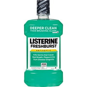 Listerine Antiseptic Mouthwash, FreshBurst 1500 ml - Pack of 2