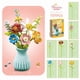 thumbnail image 2 of Set de Construcción de Ramo de Flores Silvestres, Flores Artificiales, Día de la Madre, Día de San Valentín, Regalo de Cumpleaños, Regalo de Aniversario, Regalo de Decoración Navideña para el Hogar,, 2 of 2