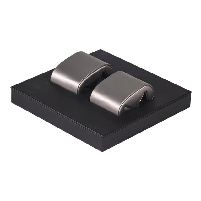 Bandeja Organizadora Para Joyería Yinane Soporte De Exhibición Para Pulsera Negro 2 Almohadas