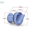 thumbnail image 2 of Drain Plug For Siemens, Bosch Wm1095/1065 Wd7205 Washing Machine, 2 of 5