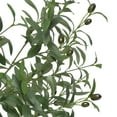 thumbnail image 3 of HA-EMORE Artificial Olive Tree, Tall Artificial Tree Indoor Outdoor, 5Ft-7Ft Faux Olive Tree, Potted Silk Plants for Modern Home Office Living Room Porch Decor, 3 of 7
