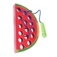 thumbnail image 3 of Gusano Que Come Fruta ANGGREK Juguete Para Enhebrar Con Cordones De Madera, 3 of 8