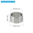 thumbnail image 2 of M10 Stainless Steel Spacers, 5 Pcs Metal Spacer Stainless Steel 10.2mm ID x 12mm OD x 6mm L for 3/8" M10, 2 of 5