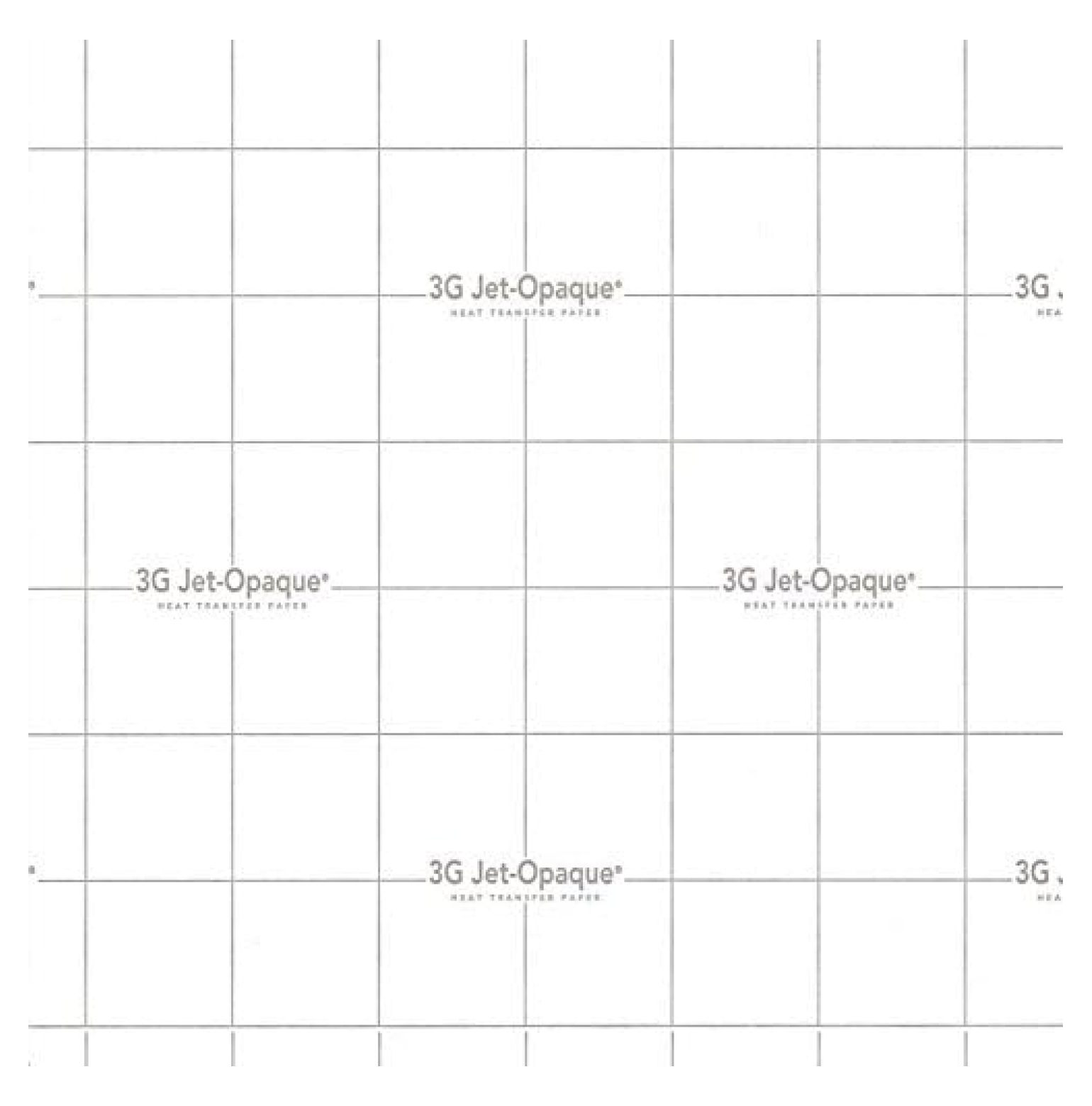 Inkjet Printing for Dark Cotton Fabric (3G Heat Transfer Paper) 8.5" x 11" - 25 Sheets