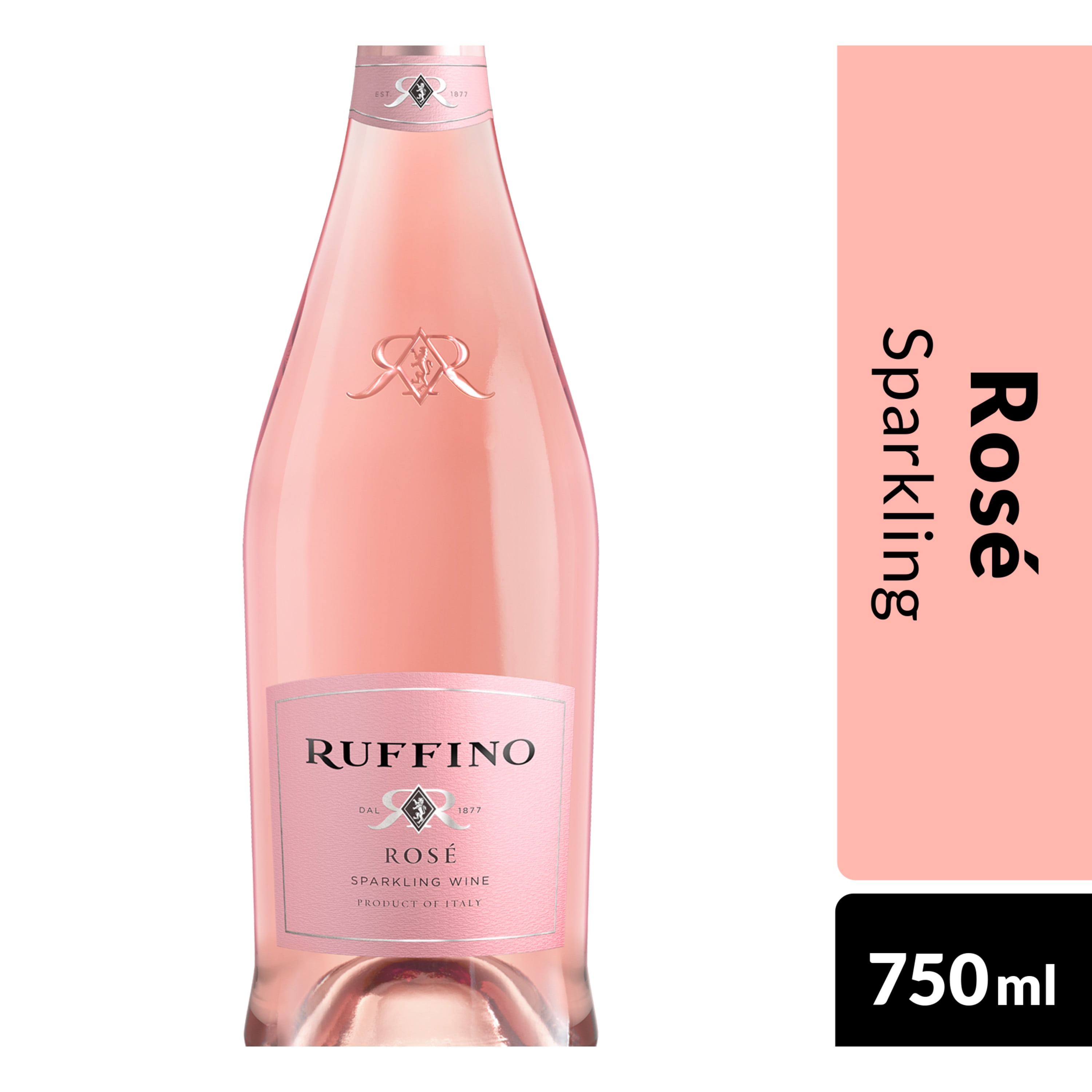 Ruffino Prosecco Rose, Italian Sparkling Wine, 750 mL Bottle Walmart