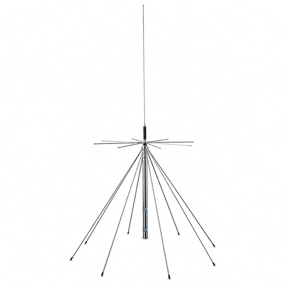 Ultra-Wideband Discone Antenna,25MHz-1300MHz, Multi-Frequency Compatible, PL259 Connector