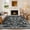 Black, variant on GlowSol 9x12 Washable Area Rug, Non-Slip Gothic Hallway Carpet with Sword Print, Foldable Bedroom Living Room Office, Green