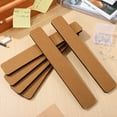 thumbnail image 3 of AURARMLET Bulletin Board Strips Felt Pin Board Notice Board 6Pcs Rectangular Strips for Home Office Use, 3 of 6