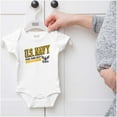 thumbnail image 5 of US Navy Logo Pride Runs Deep Est 1775 Romper Boys or Girls Infant Baby Brisco Brands 12M, 5 of 6