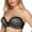Beige-Lace Black, variant on Exclare Women Wirefree Anti-slip Push Up Strapless Bra Hand Shape Everyday Bras(Black,30C)