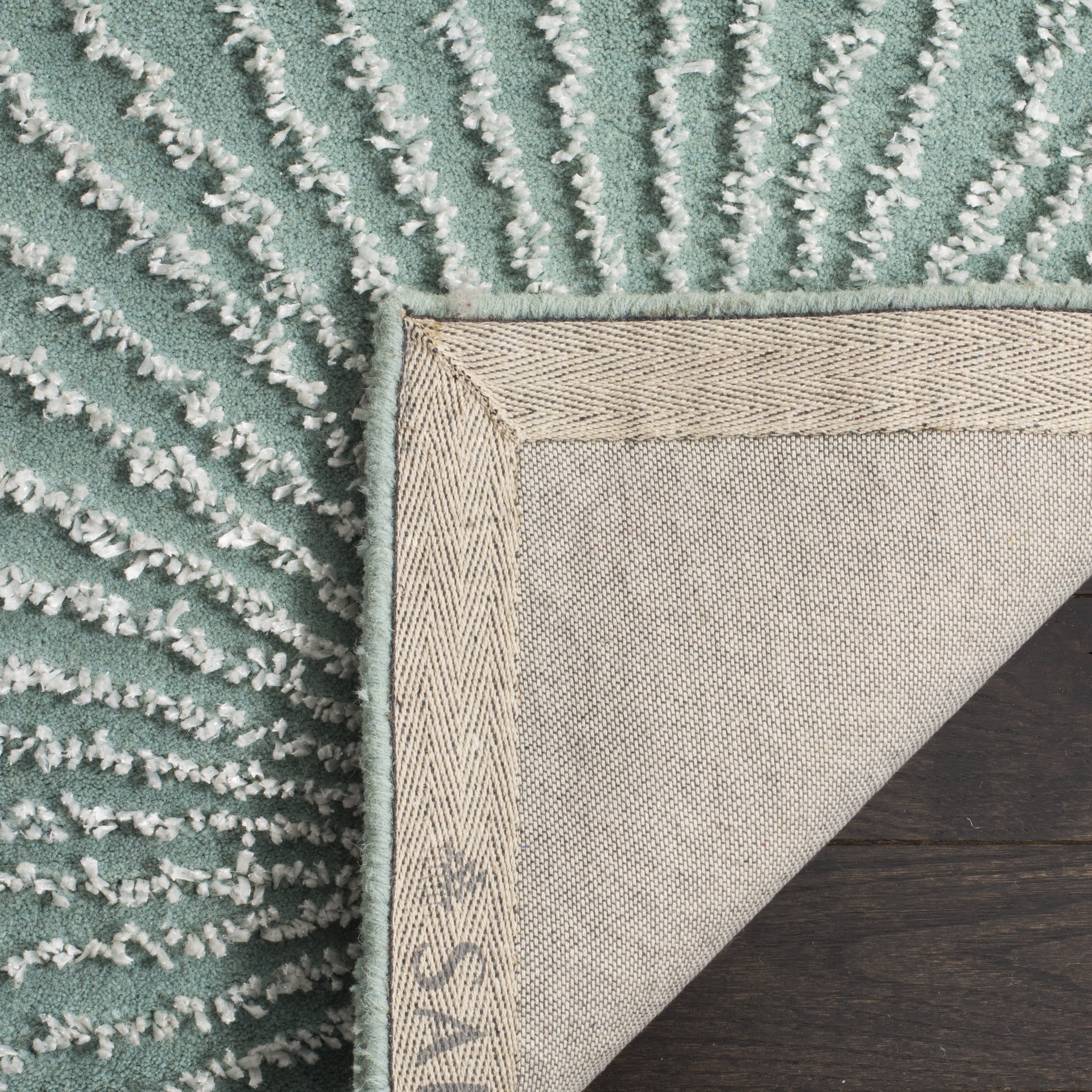 SAFAVIEH Soho Fiesta Geometric Area Rug, Light Teal/Multi, 6' x 6' Round