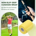 thumbnail image 6 of Uxcell Pre Wrap Tape, Non-Slip Grip Cushion Wrap Prewrap Athletic Tape Fitting for (Tennis- Badminton - Pickleball - Sports) Yellow, 6 of 7