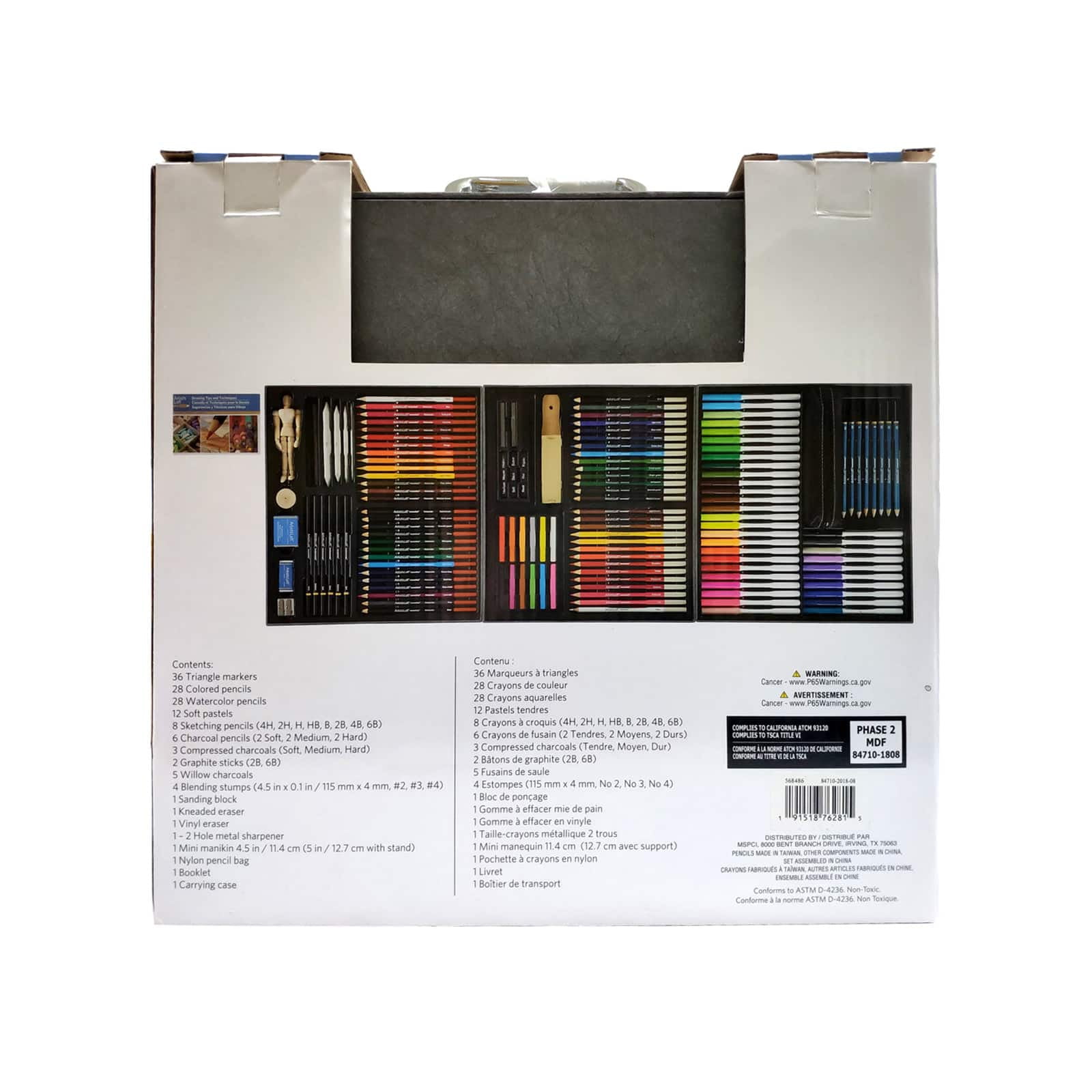 Ultimate Art Painting Set - 140-Piece Deluxe Kit for Artists of All Ages -  Inclu