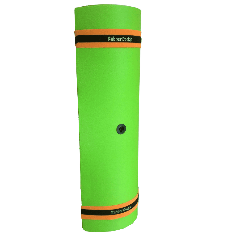 Rubber Dockie Duckling 9x6 ft Floating Mat Water Pad for Boats, Lakes