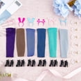 thumbnail image 4 of 6Sets 6 Colors Polyester Doll Clothes Set Dolls Replace Sweater Accessories Mixed Color 130~137x40~48x1.5~2.5mm 1 colors/set, 4 of 5