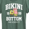 thumbnail image 3 of SpongeBob SquarePants - Bikini Bottom University - Women's Short Sleeve Graphic T-Shirt, 3 of 7