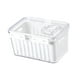 thumbnail image 5 of Contenedor de almacenamiento de frutas para refrigerador, contenedor de verduras frescas con tapa organizadora para M, 5 of 9