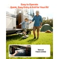 thumbnail image 2 of VEVOR RV Steps, 2-Step, 440 lbs Load Capacity, Manual Retractable RV Stairs, Telescopic Folding Aluminum Alloy Camper Steps, Steel Frame Non-Slip Entry Stairs, 2 of 9