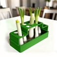 thumbnail image 4 of Boîte de Plantation en Plastique Boîte de Plantation Hydroponique pour Oignons Verts pour Usage Domestique Système de Récolte et de Régénération (Vert, 1pcs) Rkxzt, 4 of 5