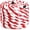Red + White, variant on Natural Cotton Rope (1/2inches x 50ft), 3-Strand Twisted Cotton Rope, Natural Thick White Rope, Soft Rope Cord Craft Rope for DIY Crafts Decoration Pet Toys, Indoor & Outdoor Use