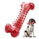 thumbnail image 1 of 1 Uds. Juguete para mascotas, cepillo de dientes para perros molar resistente a mordeduras, hueso de simulación de goma Natural, palo para molar para perros grandes, 1 of 6