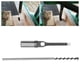 thumbnail image 4 of Brocas De Cincel, Broca De Agujero Cuadrado De Vástago Redondo De Acero De Aleación De Alta Dureza Para Tablero De Densidad Para Madera ANGGREK 8 mm, 4 of 8