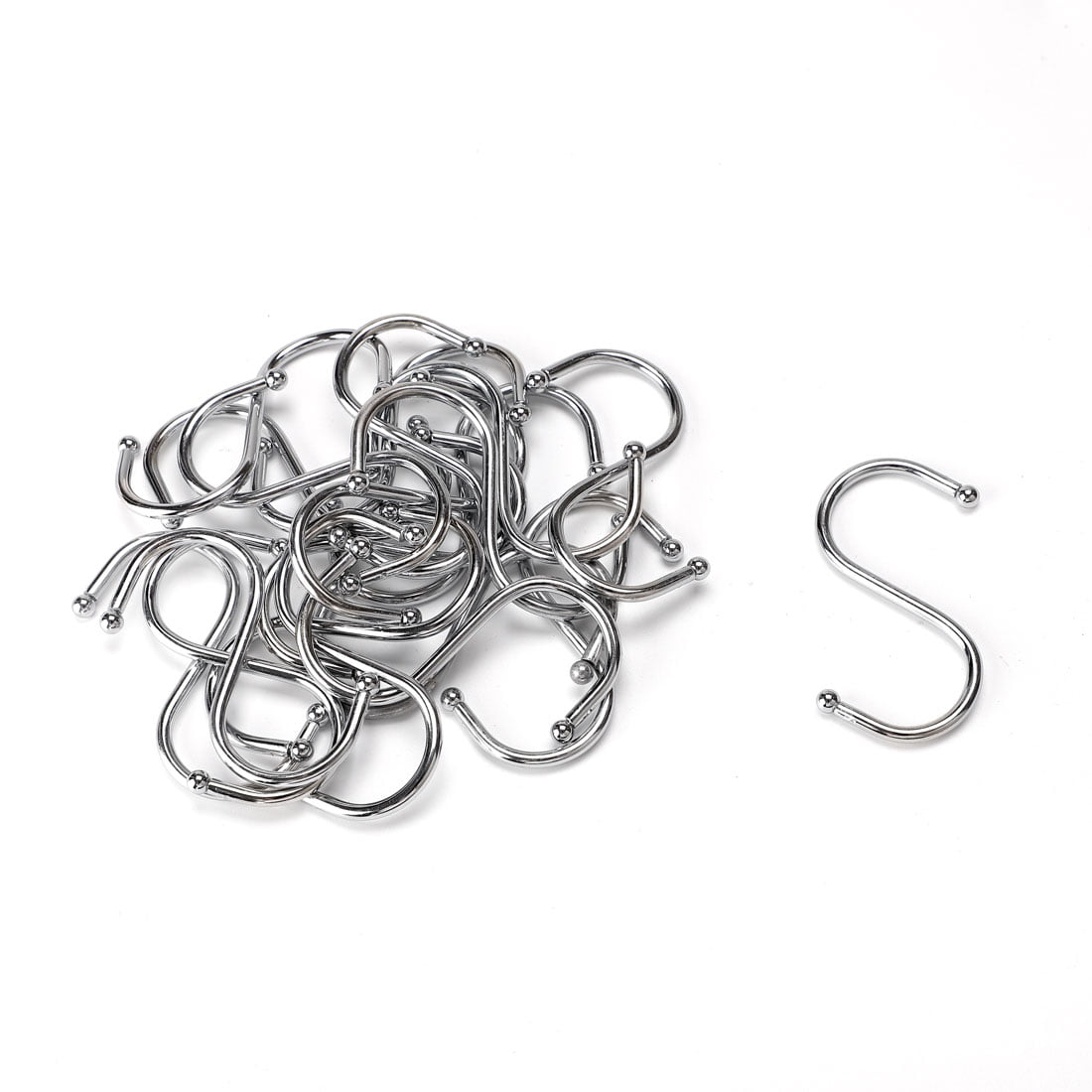 S' Shape Type 1.96" 2.55" 3.14" 4.92" Stainless Steel Utility Hooks Hangers Hook 