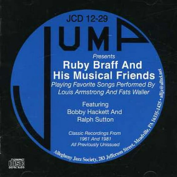 Ruby Braff - Recovered Treasures - Music & Performance - CD