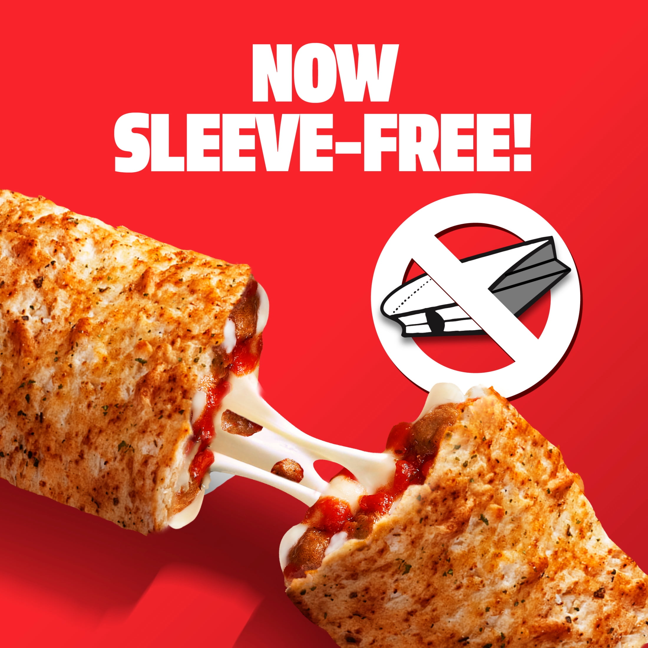 Hot Pockets Frozen Snacks Italian Style Meatballs and Mozzarella Garlic Buttery Crust Sandwiches, 22.5 oz, 5 Count Box (Frozen)