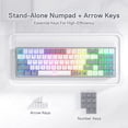 thumbnail image 4 of Teclado Gaming Redragon K628 Pollux 75% cableado RGB 78 teclas, 4 of 9