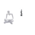 thumbnail image 1 of Figura de pensador abstracto,Estatua de pensador abstracto,decoración para el hogar,Estatua de Guan Yin,Estatua de Guan Yin para decoración del hogar.,Escultura de, 1 of 8