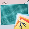 thumbnail image 6 of yotijay 2Pcs Gridded Cut Boards, Cutting Mats Engraving Art Mat Sewing Mats Double Sided 30cmx22cmx0.9mm, 6 of 9