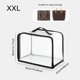 thumbnail image 3 of Bolsa de almacenamiento Cajas transparentes a prueba de polvo Funda protectora impermeable Bolsas Ropa Cubierta colgante a prueba de humedad Almacenamiento y organización del hogar Negro XXL Cateissary HA073736-05, 3 of 6