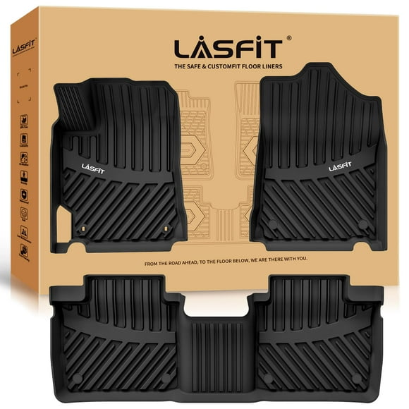 Alfombrillas LASFIT para Toyota Camry 2015-2017 de TPE para todo tipo de clima