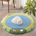 thumbnail image 4 of kurtrusly Cotton Natural Rattan Mat Cat Scratch Furniture Protector And Maintain Claws Ice Mat Floor Pad Now Dual-ear style 40cm, 4 of 6